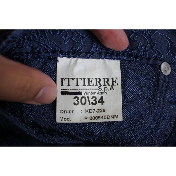 Vintage Versace Womens 30 x 29 Fully Embroidered Soft Pants Rare G1044 - Picture 7 of 11